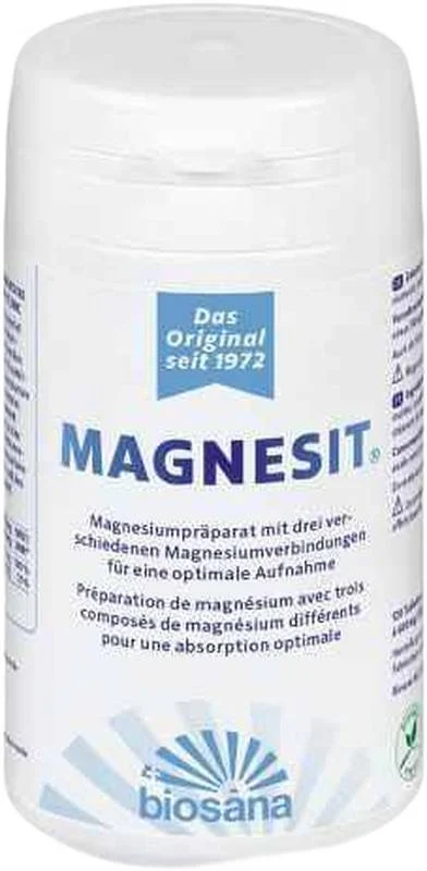 MAGNESIT Compresse di sale minerale concentrato, confezione da 128 pezzi