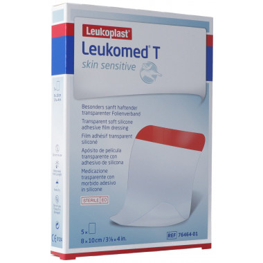 Leukomed T skin sensitive 8x10cm 5 pezzi