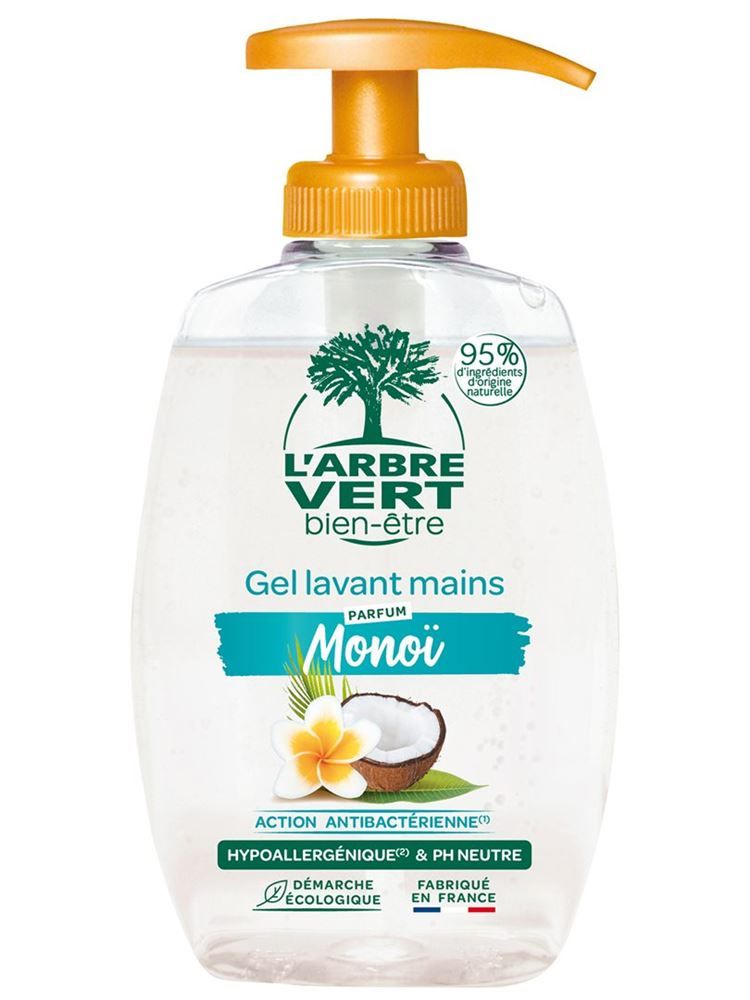 L'ARBRE VERT Sapone liquido per le mani Monoï 300ml