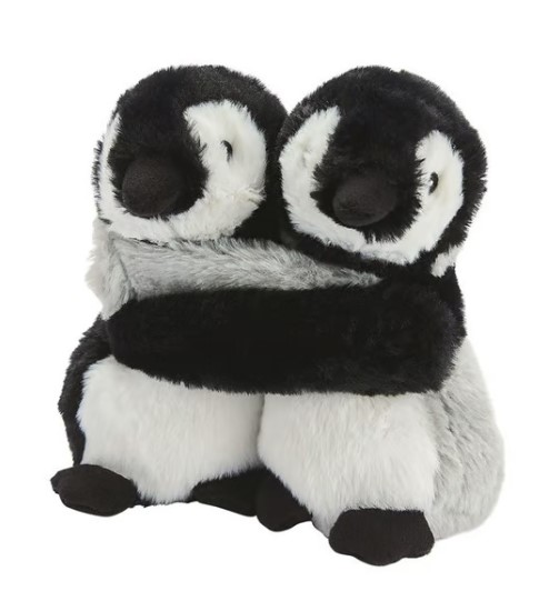 Warmies® peluche riscaldante con pinguini amici di peluche