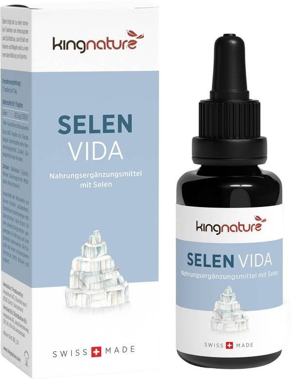 KINGNATURE Selenio Vida Gocce Pip Fl 28,8 ml