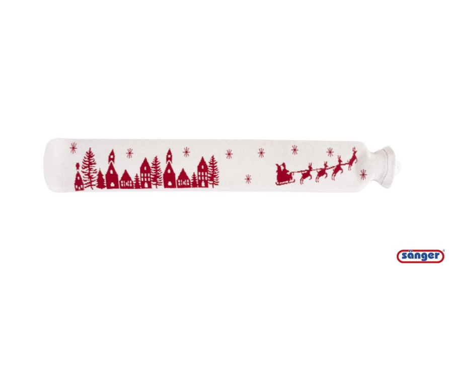 SÖNGER borsa dell'acqua calda Naturkau Longi 2,5l rosso re
