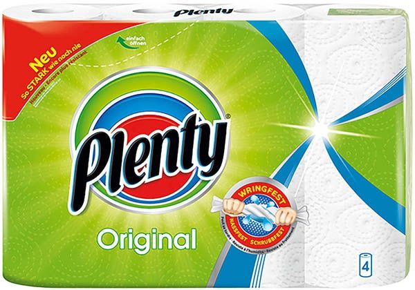 Plenty Salviette per la casa originali 45 fogli 4 pezzi