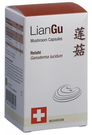LianGu Reishi Mushrooms Kapseln 180 Stück