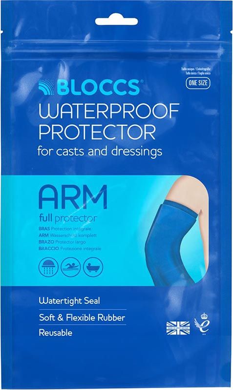 BLOCCS protezione per il bagno e la doccia per il braccio 27-44/78cm adulti