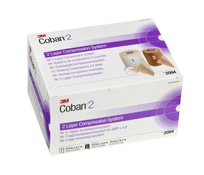 Set di sistemi di compressione a 2 strati 3M COBAN 2