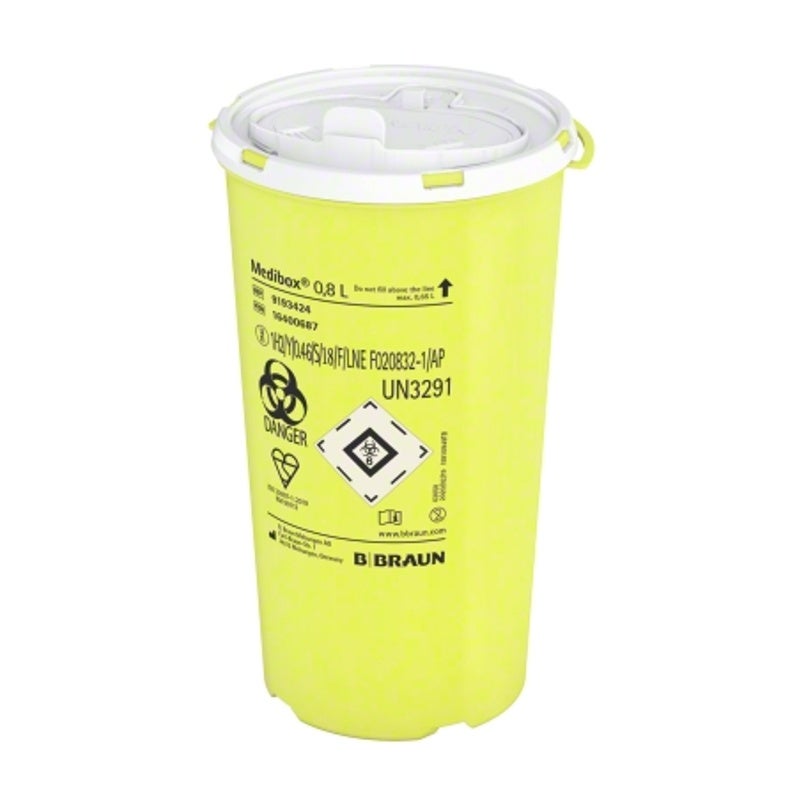 Raccoglitore di cannule Medibox 0,8l