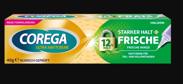 Corega ULTRA crema adesiva tenuta forte + freschezza 40g