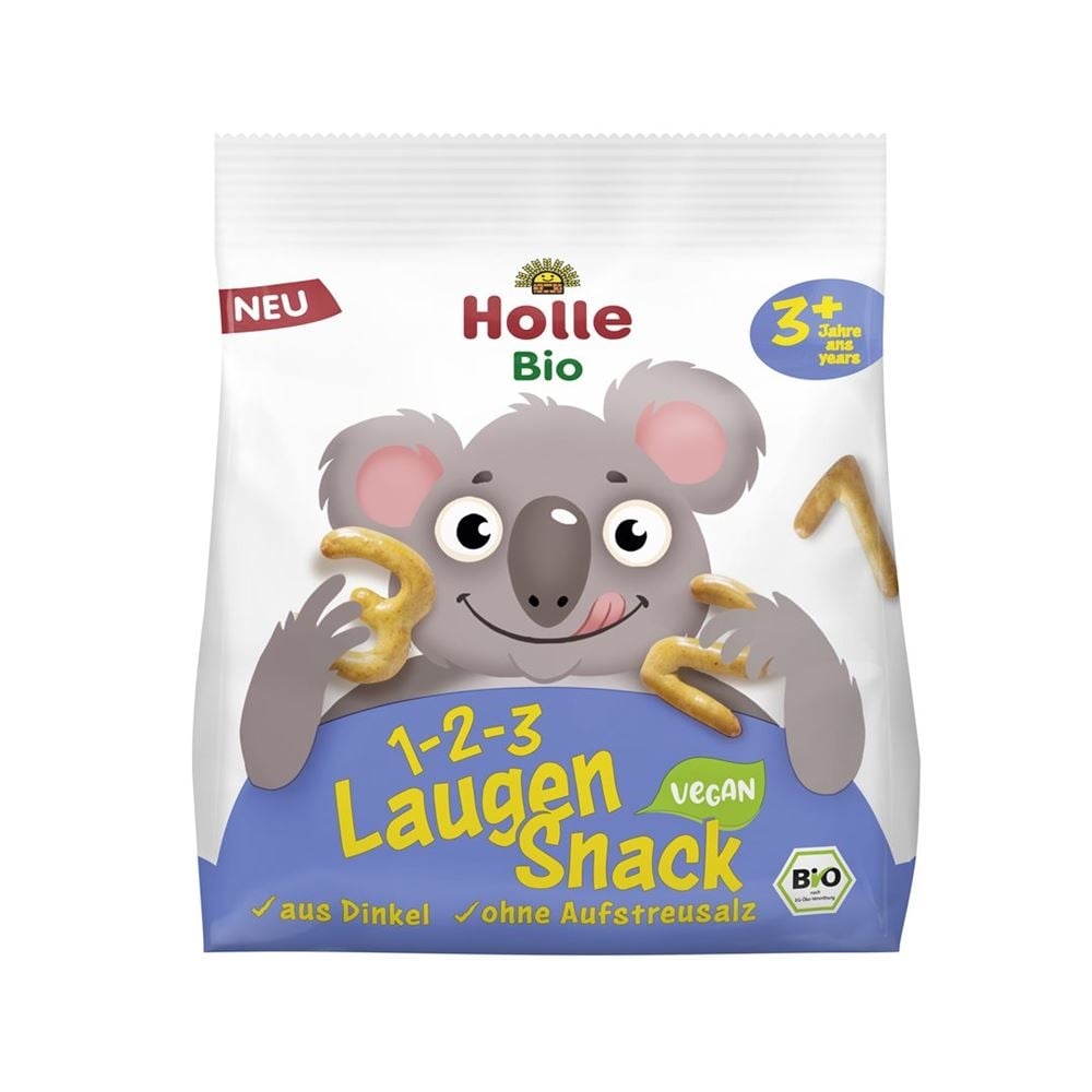 HOLLE Snack biologico 1-2-3 Lye Btl 80g