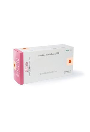 cosaLine UHS S Nitrile Eco polvere bianca 200 pezzi