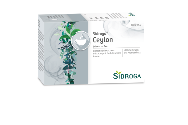 Sidroga Benessere Ceylon 20 Btl 1,7g