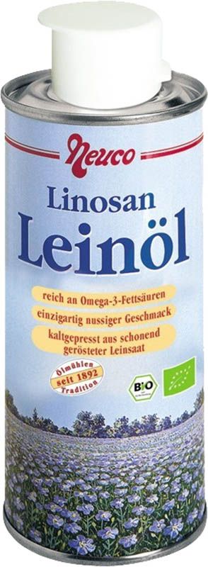 NEUCO olio di lino alimentare non raffinato biologico Ds 250ml