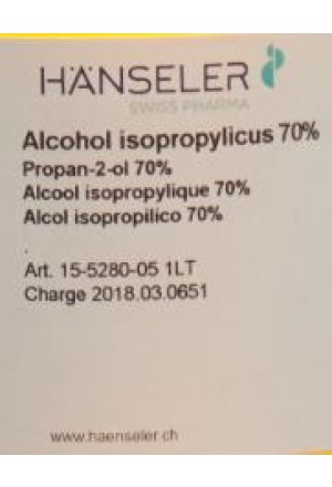 HÄNSELER Alcool isopropilico 70 % 5lt