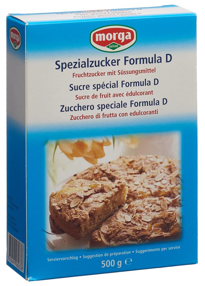 MORGA zucchero speciale Formula D 500g