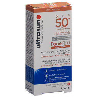 Ultrasun Fluido viso SPF50+ colorato MIELE 40ml