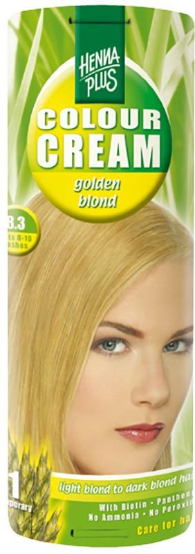 HENNA PLUS Crema colorata 8.3 biondo oro 60ml