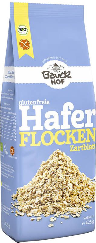 BAUCKHOF Fiocchi d'avena a foglia tenera senza glutine 425g