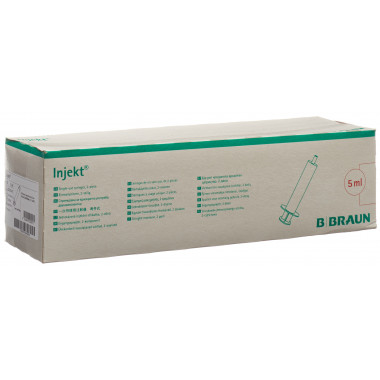 B. Braun Siringa per iniezione 5ml Luer-Lock 100 pezzi
