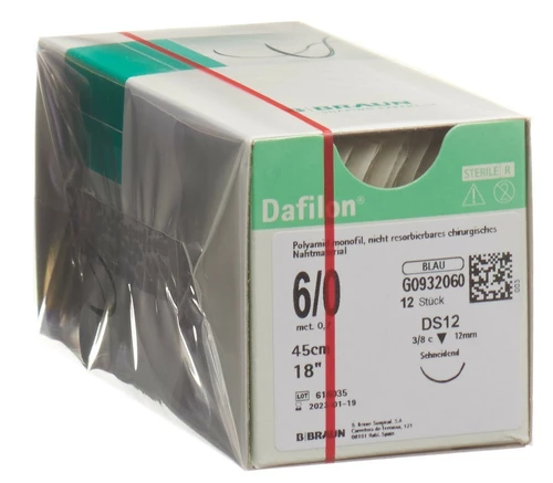 DAFILON 45cm blu DS 12 6-0 12 pezzi