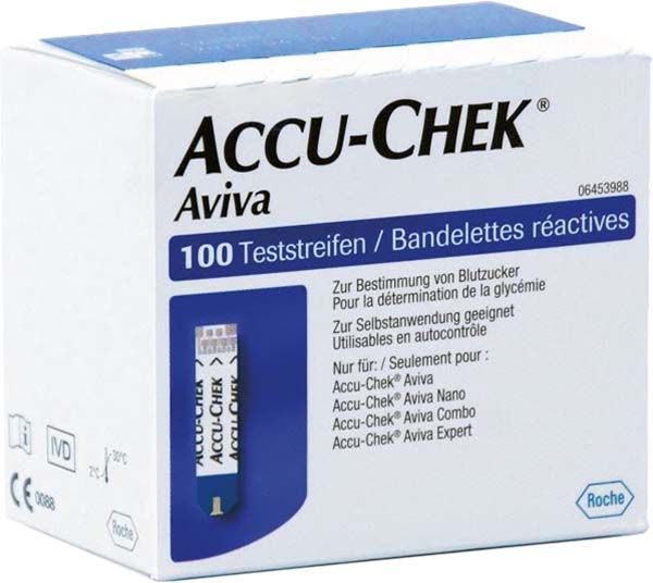 Strisce reattive Accu-Chek Aviva 2 x 50 pezzi