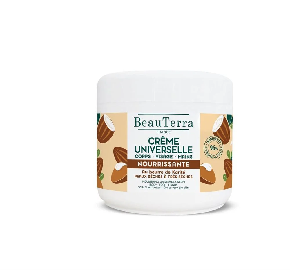 BeauTerra Universalcr burro di karité nutriente 400ml