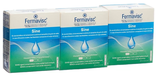 Fermavisc sine Gtt Opht 60 Monodos 0,4ml