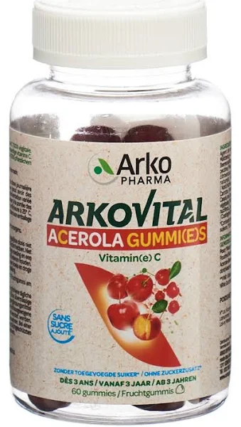 Arkovital Acérola Gummies 60 pezzi