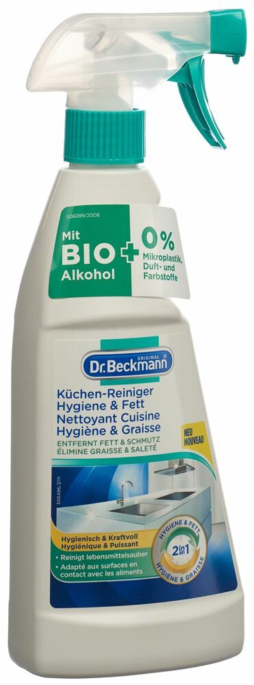 Dr Beckmann Detergente per cucina Igiene e Grasso 500 ml