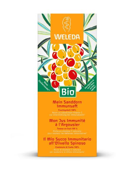 WELEDA Il mio succo immunitario all'olivello spinoso 200ml