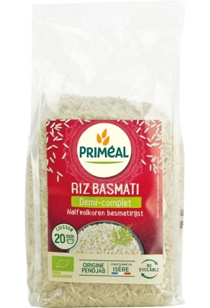 PRIMEAL Riso Basmati semintegrale Btl 500 g