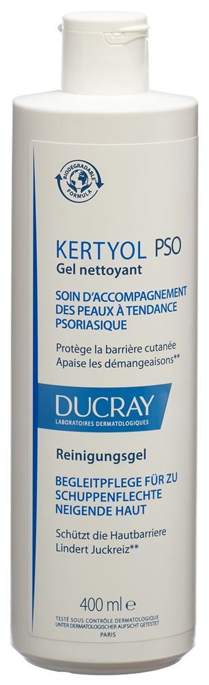 DUCRAY KERTYOL PSO Gel detergente 400ml