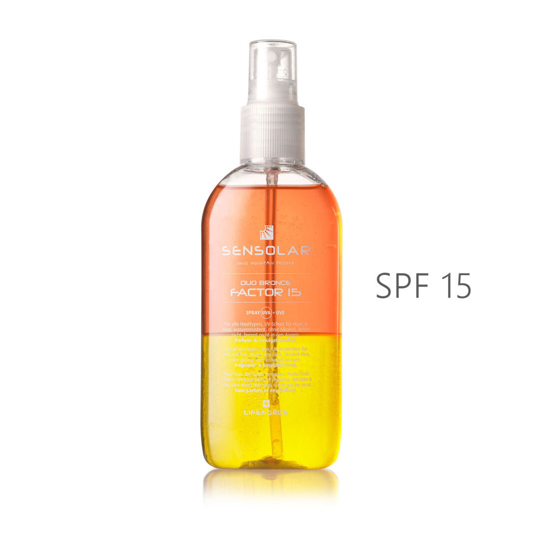 SENSOLAR spray solare senza emulsionante SPF15 spray 200ml