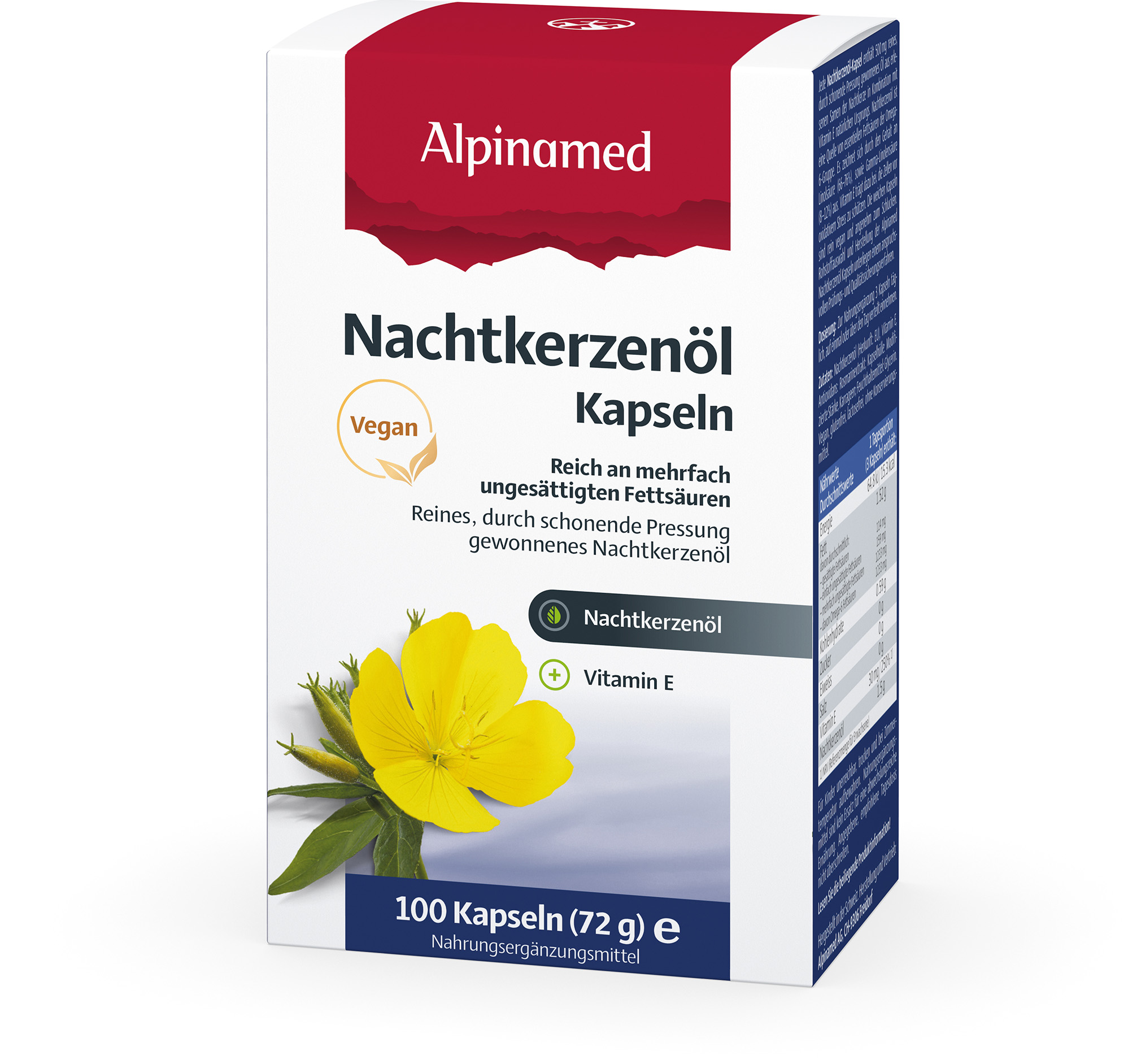 Capsule di olio di enotera ALPINAMED 100 Capsule