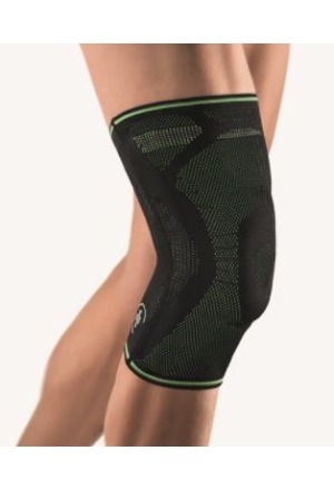 BORT StabiloGen Sport ginocchiera 3 nero/verde