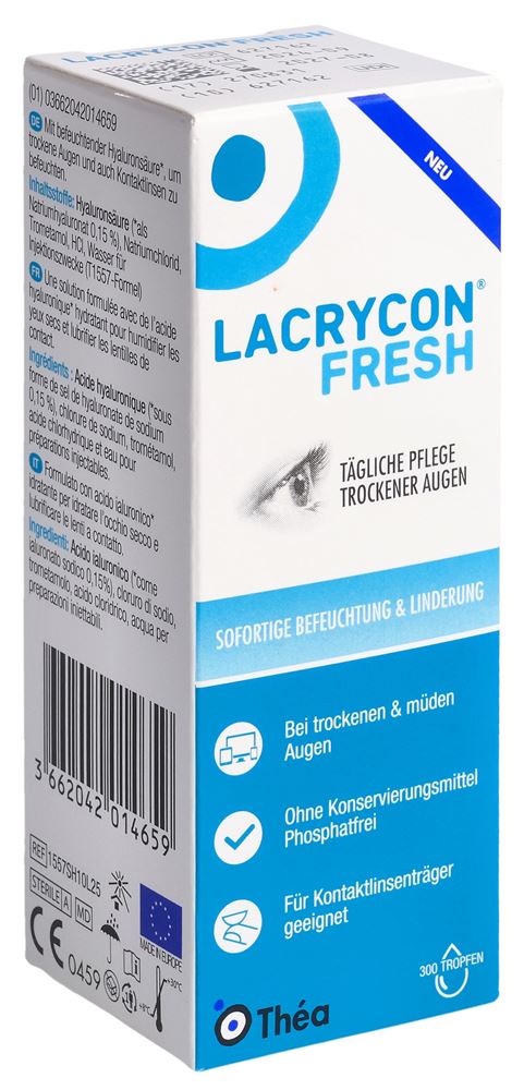 Lacrycon Fresh Gtt Opht collirio 10ml