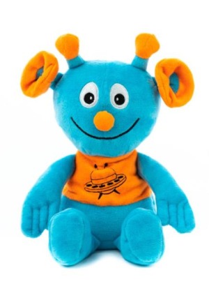 Habibi PLUSH Alieno blu/arancione Btl