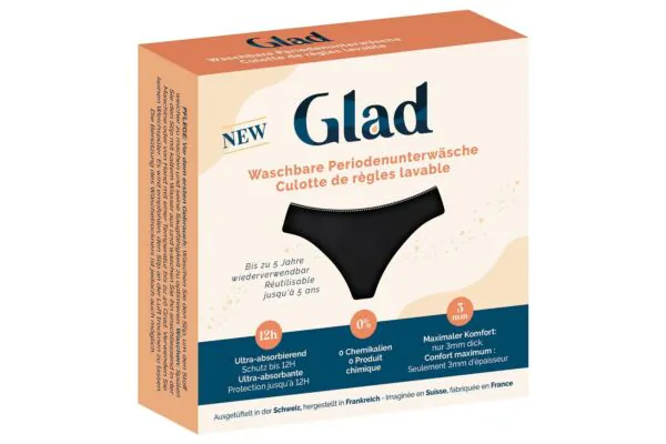 Intimo mestruale lavabile Glad Tag XS strong