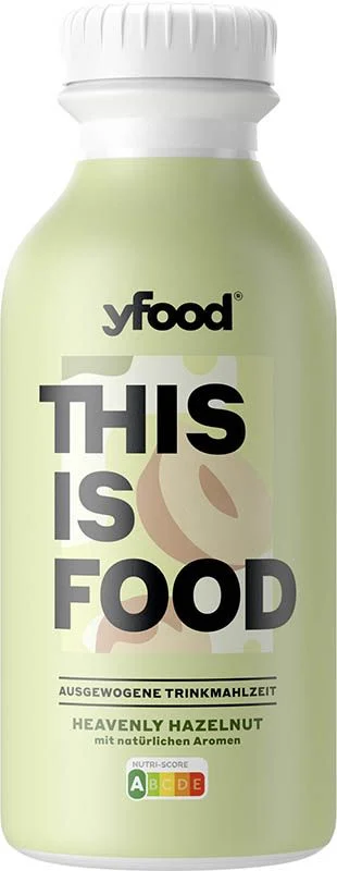 YFOOD Pasto da bere Nocciola celeste Fl 500ml