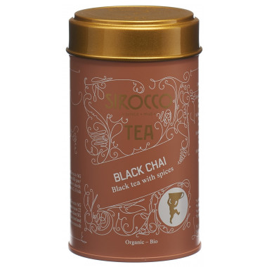 Lattina di tè Sirocco Medium Black Chai 120g