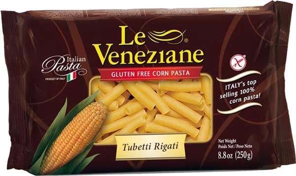 LE VENEZIANE Tubetti di mais dolce senza glutine 250g