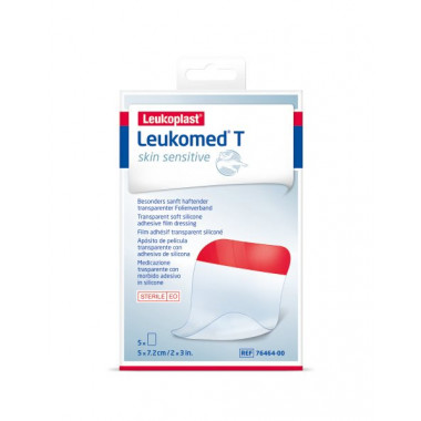 Leukomed T skin sensitive 5x7,5 cm 5 pezzi