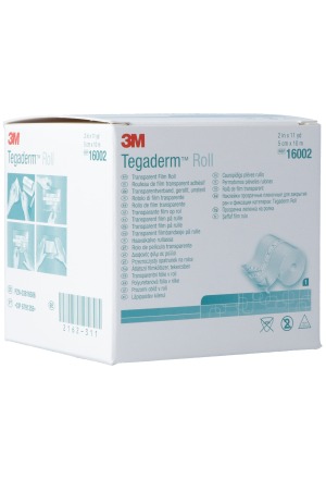 3M Tegaderm Rotolo di medicazione per ferite 5cmx10m trasparente
