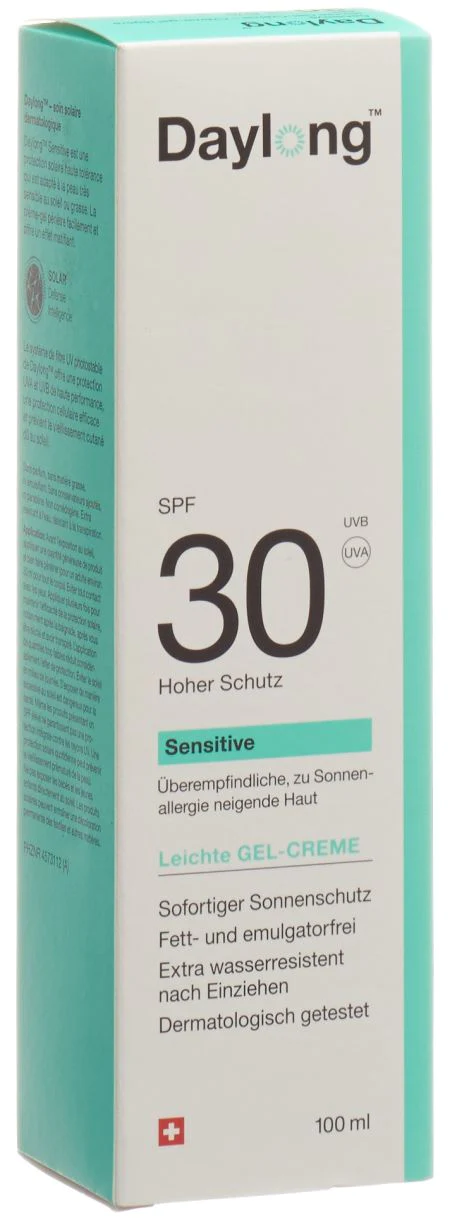 Daylong Crema Gel Sensitive SPF30 100ml