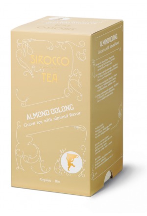 Bustine di tè Sirocco Amaretto Oolong 20 pezzi