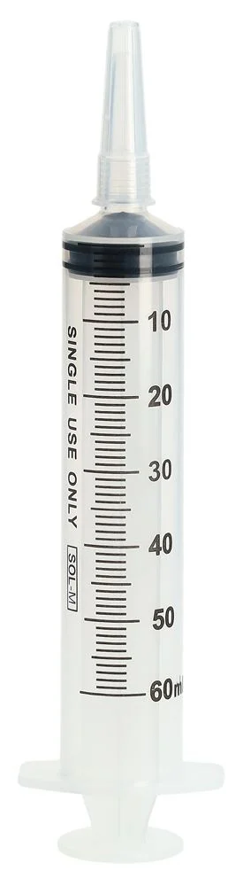 Siringa Sol-M o ago 60ml con connettore a innesto 30 pezzi