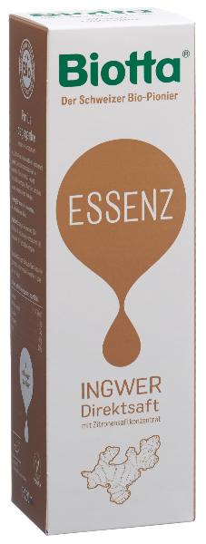 BIOTTA Essenza Zenzero Biologico Fl 2,5dl