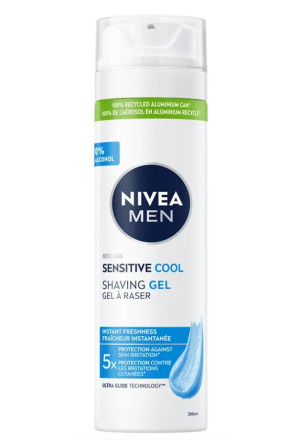 Nivea MEN Gel da barba Sens Cool Ds 200 ml