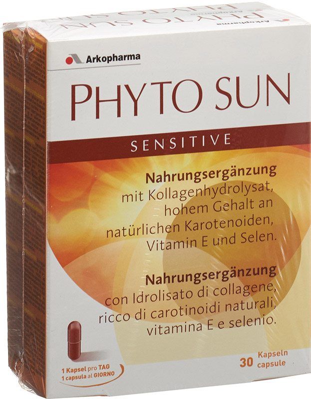 Phyto Sun Sensitive Capsule Duo 2 x 30 pezzi