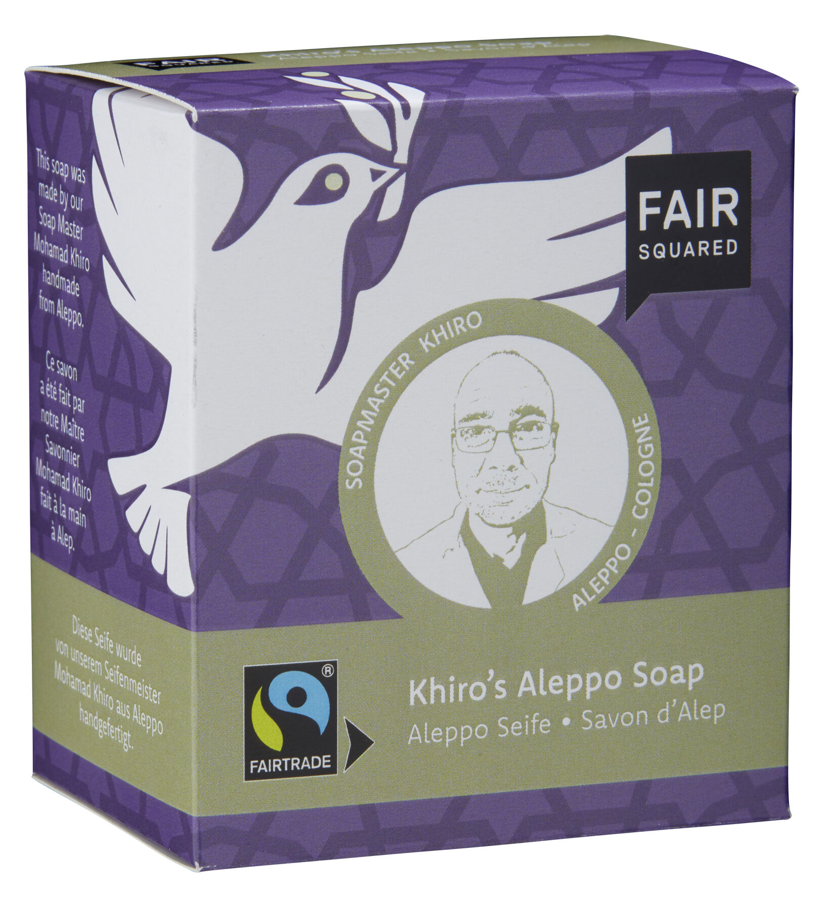 FAIR SQUARED Sapone di Aleppo di Khiro 200g