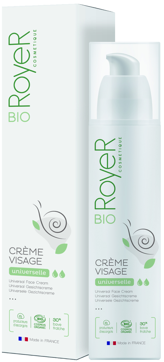 Royer Crema viso antirughe alla bava di lumaca biologica 50ml